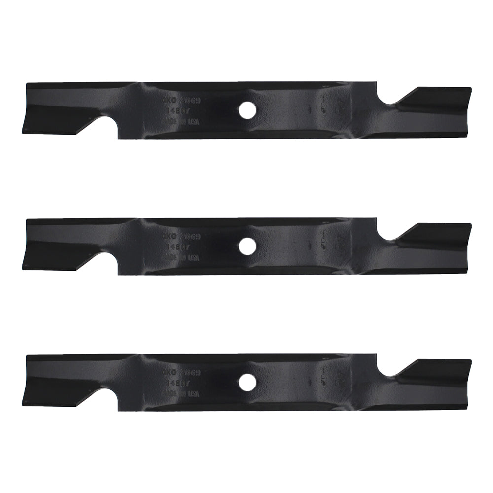 117-1156-03 Qty 3: Lawn Mower Blade
 Fits Toro ZX5000 ZX5020