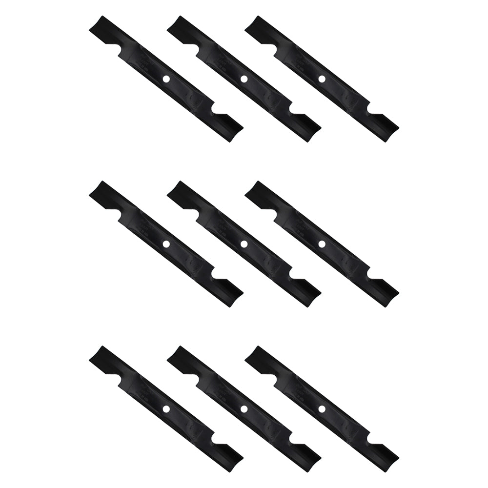 (9 Pk) Lawn Mower Blades 17-1/2" Fits Toro Titan Z 50" 74820 74840 117-1156-03