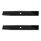 Qty 2: Mulching Mower Blade
 Fits Toro Replaces 14-4889