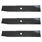 Set of Three Mower HL Blade Fits Dixon 42" 539 129543 6092 6231 6236 ZTR 428 429