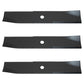 Set Of Three (3) Replacement Blades Fits Dixon 42" Mowers 539126275