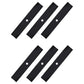 Set Of Six (6) Replacement Blades Fits Dixon 42" Mowers 539126275