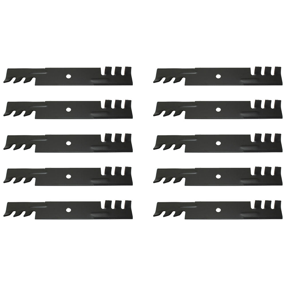 Qty 10: Toothed Mulching Blade Fits Stihl Replaces 1118 195 7200