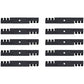 795757 Qty 10: Toothed Mulching Blade Fits Hustler SPORT X-One