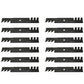 LAB50-0132_x12 Qty 12: Toothed Mulching Blade Fits Encore