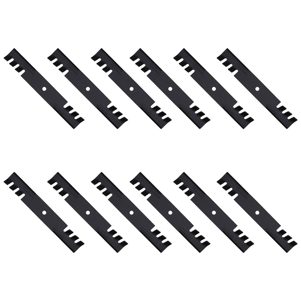 795757 Qty 12: Toothed Mulching Blade Fits Hustler SPORT X-One