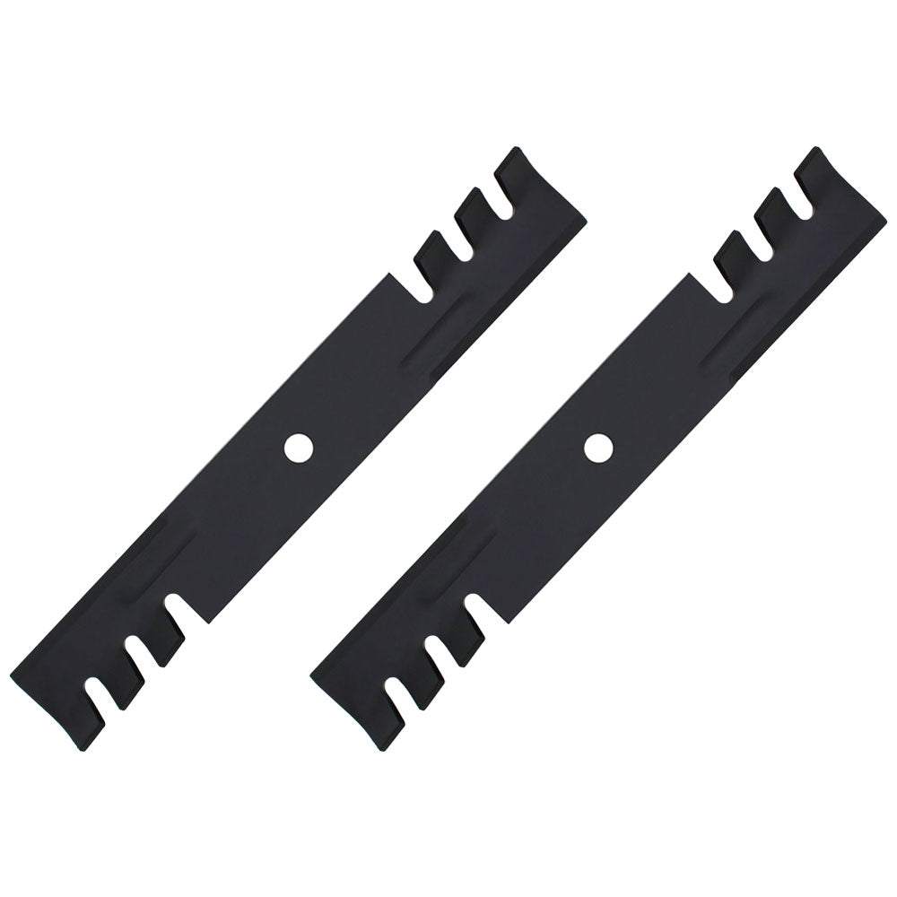 LAB50-0132_x2 Qty 2: Toothed Mulching Blade Fits Bunton