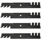 107-3192 Qty 4: Toothed Mulching Blade Fits Toro