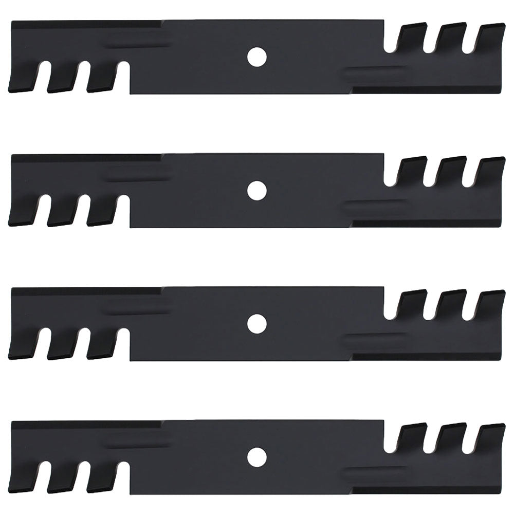 D18086 Qty 4: Toothed Mulching Blade Fits Great Dane