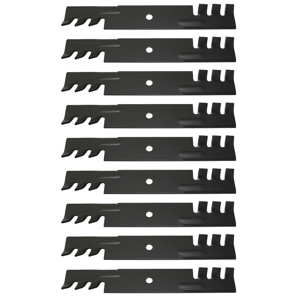 1118 195 7200 Qty 9: Toothed Mulching Blade Fits Stihl 009 010 011 024 028 & 032