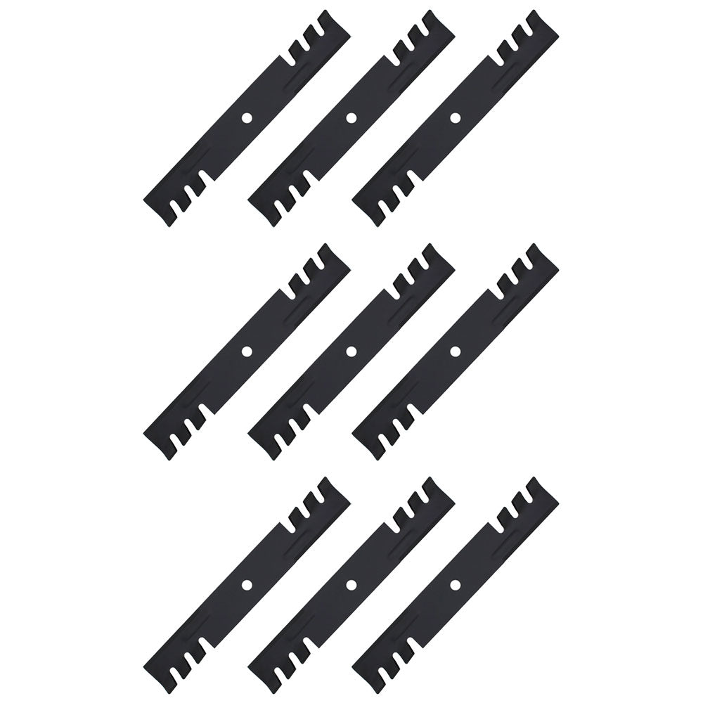 795757 Qty 9: Toothed Mulching Blade Fits Hustler SPORT X-One