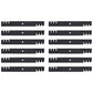 1-7081 Qty 12: Toothed Mower Blades Fits Snapper