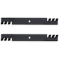 1-7081 Qty 2: Toothed Mower Blades Fits Snapper