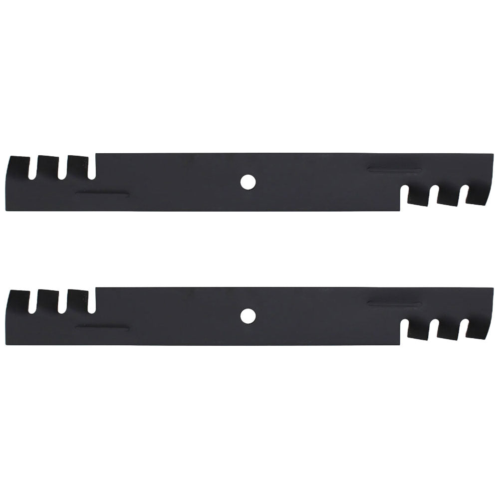 038-6080-00 Qty 2: Toothed Mower Blades Fits Bad Boy
