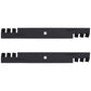 823006 Qty 2: Toothed Mower Blades Fits Encore Prowler Mid-Cut