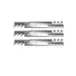 48111 Qty 3: Toothed Mower Blade
 Fits Scag Cheetah TURF TIGER WILDCAT