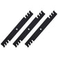 Qty. 3: Toothed Mower Blades  Fits AYP Replaces 531307235