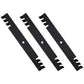 Qty. 3: Toothed Mower Blades  Fits AYP Replaces 531307235