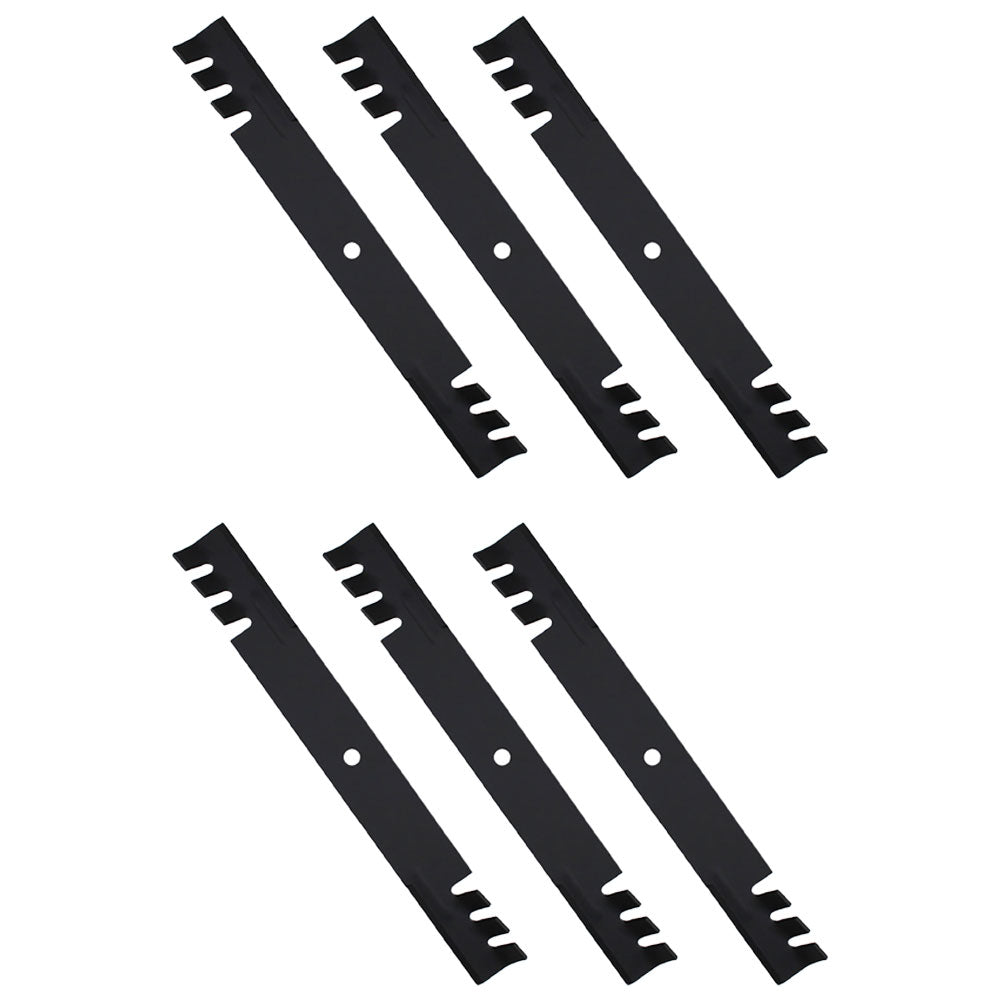 1520842 Qty 6: Toothed Mower Blades Fits Ferris Requires 3 for 61" deck
