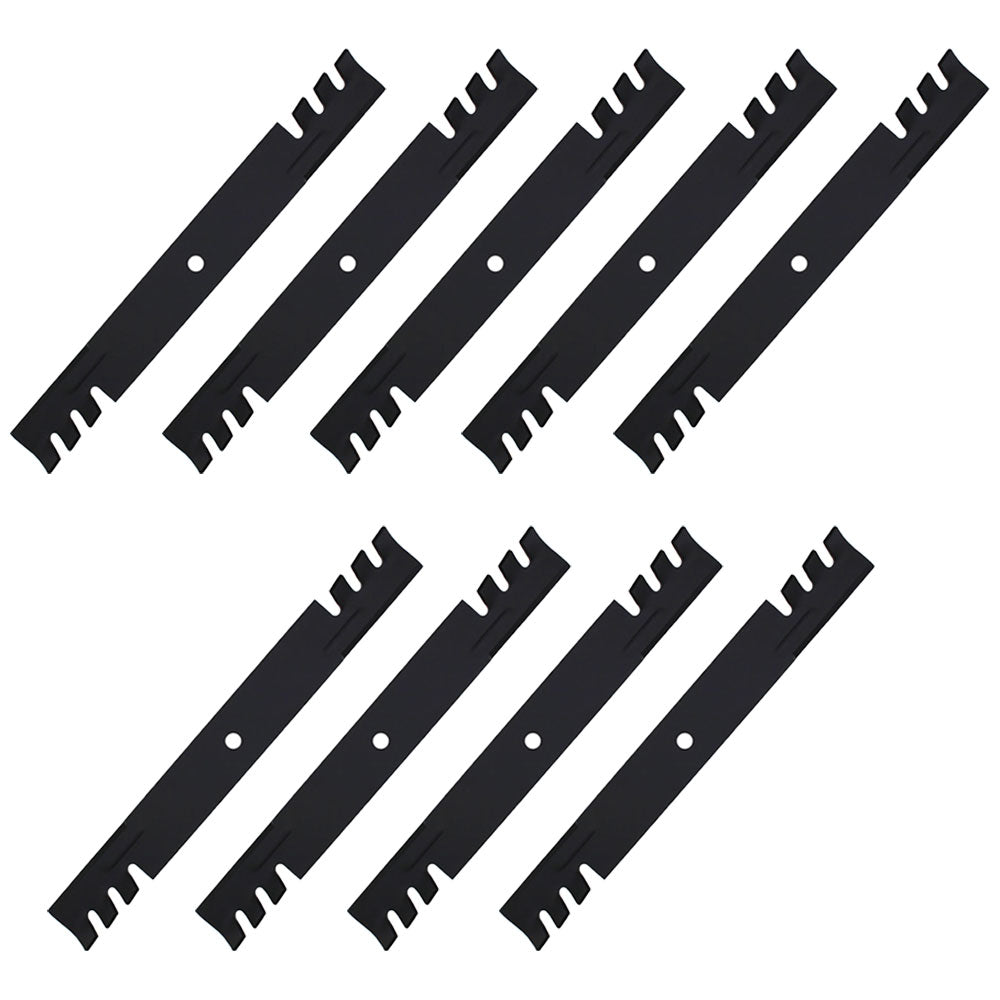 Qty. 9: Toothed Mower Blades Fits AYP Replaces 531307235