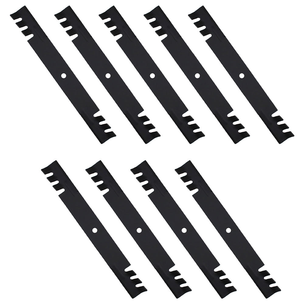 50170 Qty 9: Toothed Mower Blades Fits Lesco Requires 3 for 61" deck