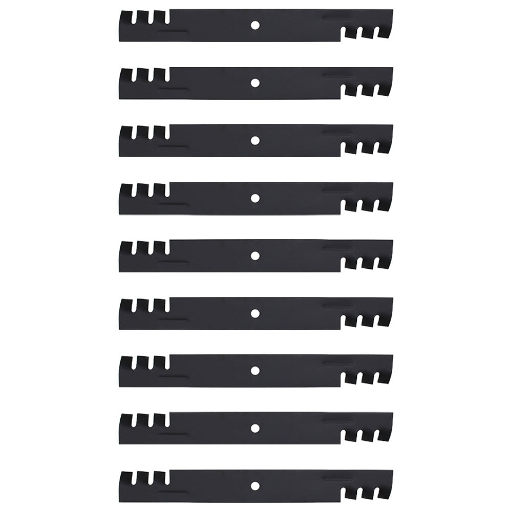 794859 Qty 9: Toothed Mower Blades Fits Hustler Requires 3 for 60" deck