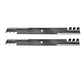 2 Riding Mower Fits Gator Style Mulching Blades Fits Craftsman 46" 405380 403107