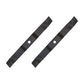 Set of 2 heavy Duty mowerblades to fit Scotts Murray 42" 95100E701 97-019 6476