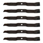 495100 Qty 6: 3 in 1 Mower Blade Fits Scotts