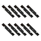 5021227 Qty 10: High Lift Mower Blade Fits Simplicity Citation Colt