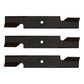 00450300 Qty 3: High Lift Mower Blade Fits Gravely