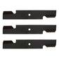 00450300 Qty 3: High Lift Mower Blade Fits Gravely