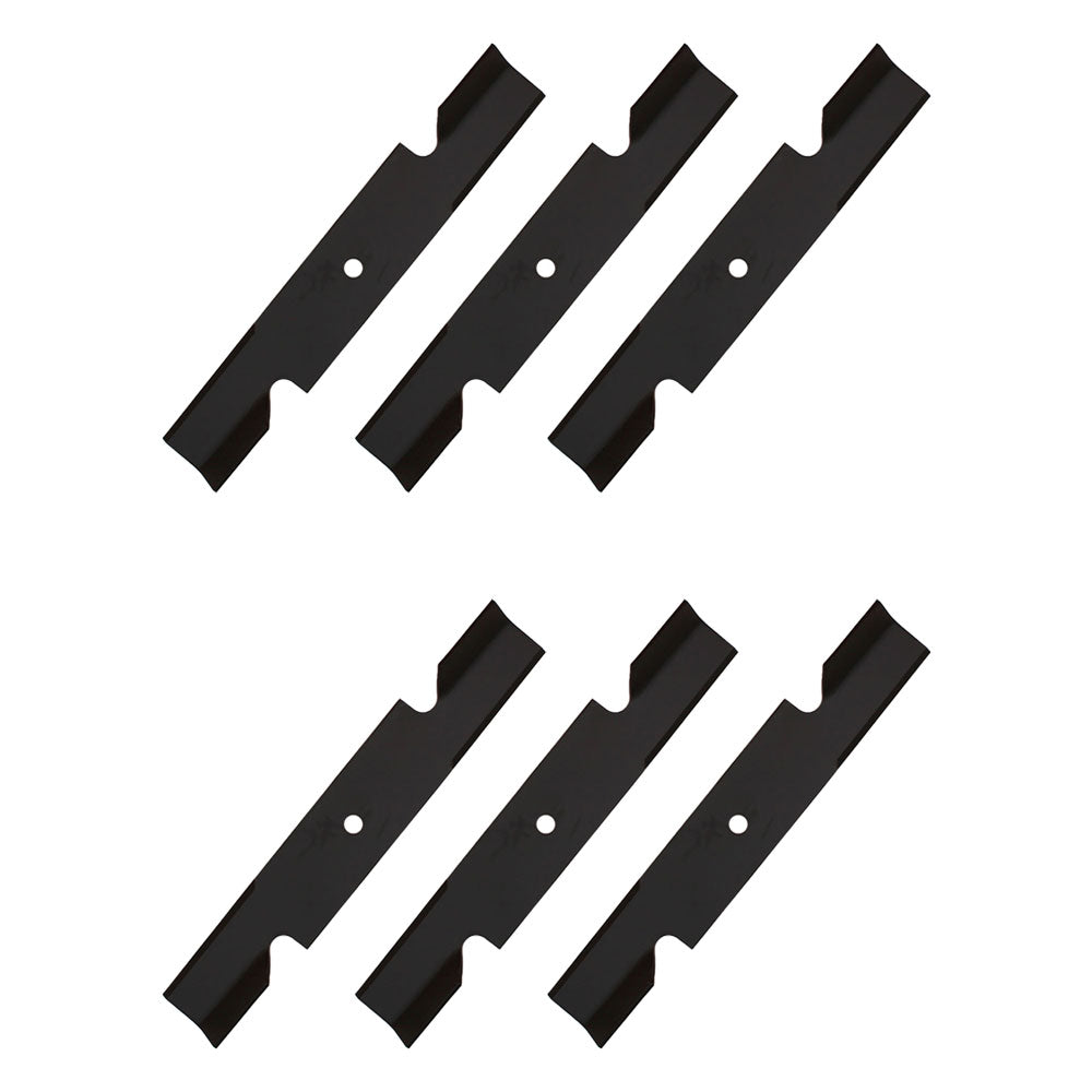 5021227 Qty 6: High Lift Mower Blade Fits Simplicity Citation Colt
