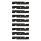 9 Pk High Lift Mower Blades Fits Ferris 36" 52" 1521227 151227S 5021227 (3442-B)