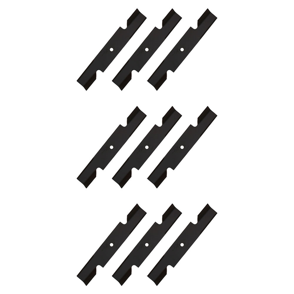 9 Pk High Lift Mower Blades Fits Ferris 36" 52" 1521227 151227S 5021227 (3442-B)