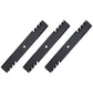 (3) Mower Blades for Gravely 60" Mowers 03253900, 09081200