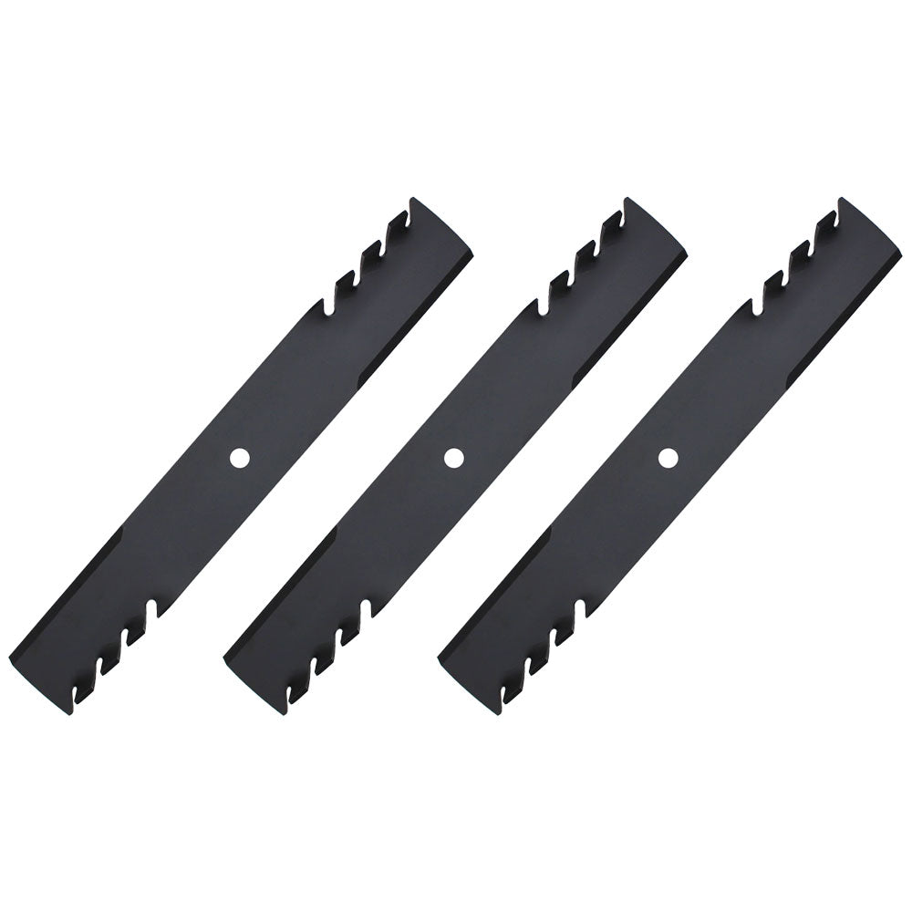 Blades 3-pack fits Gravely 60 Pro Turn 160 260 XDZ Pro Master 260 XDZ 396-807(3)