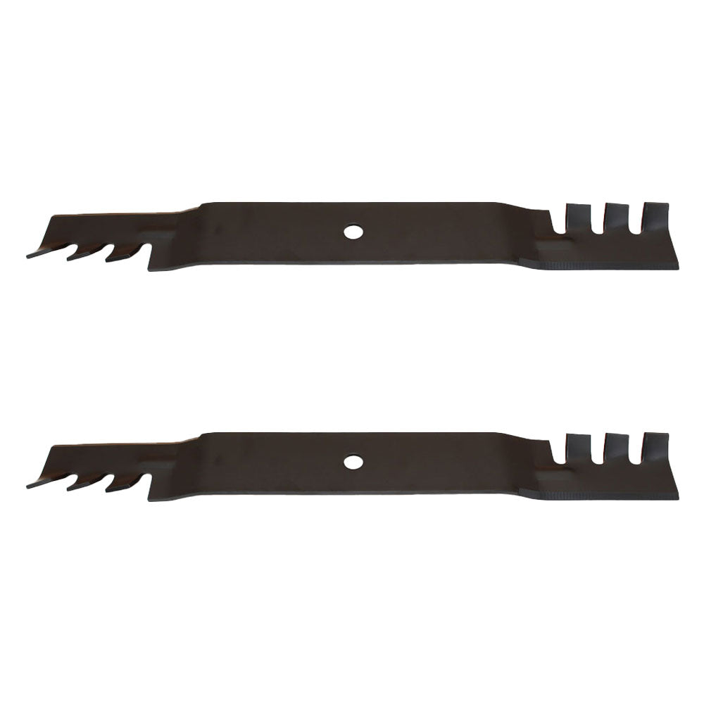 106-2247-03 Qty 2: Toothed Mulching Blade
 Fits Exmark