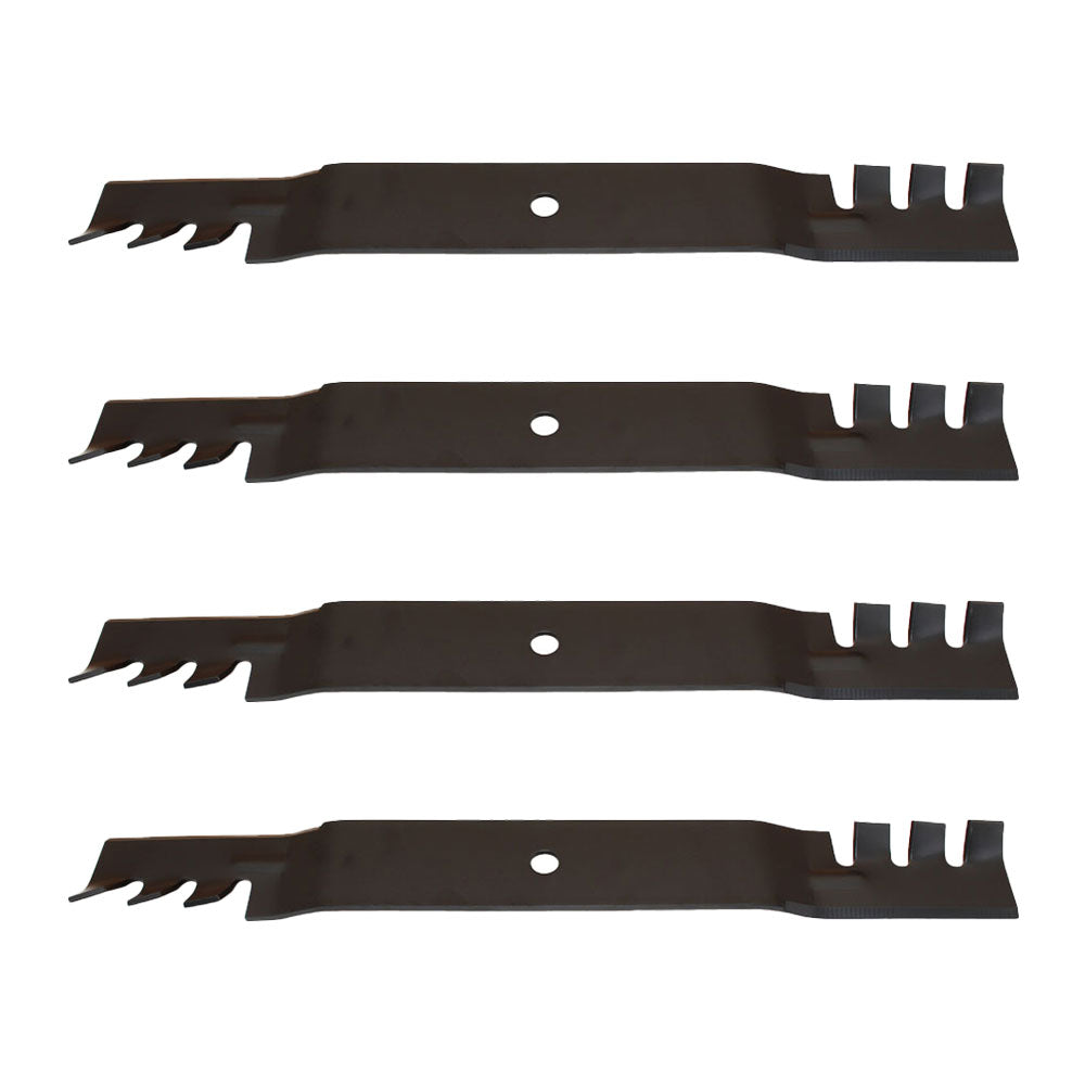 106-2247-03 Qty 4: Toothed Mulching Blade
 Fits Toro 74360 74363 74365 74366