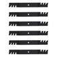6PK Mower Mulching Blades Fits Toro TimeCutter Z 42" Deck 106-2247-03