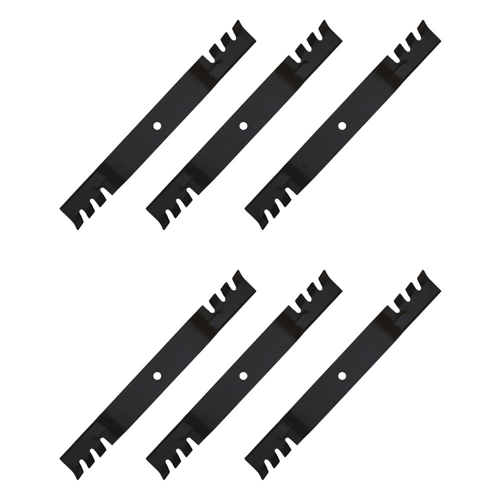 106-2247-03 Qty 6: Toothed Mulching Blade Fits Toro