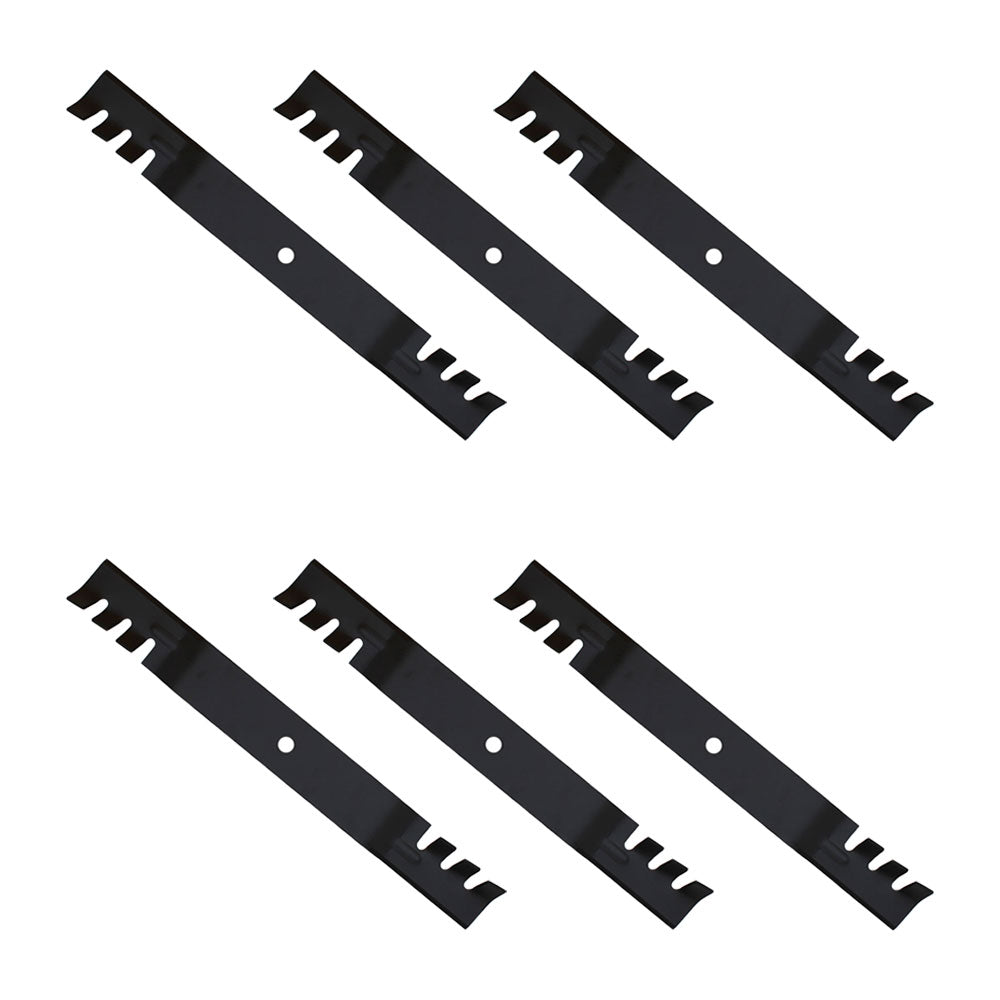 106-2247-03 Qty 6: Toothed Mulching Blade Fits Toro