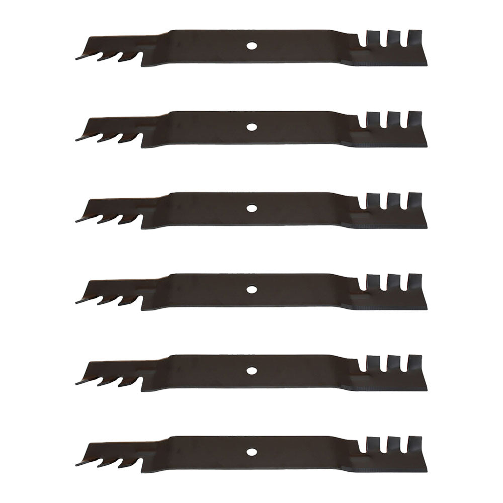106-2247-03 Qty 6: Toothed Mulching Blade Fits Toro