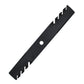 19.5" x 2.5" Toothed Mulching Blade