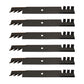 Qty 6: 20.5" Mulching Blade Fits Gravely Replaces 25124