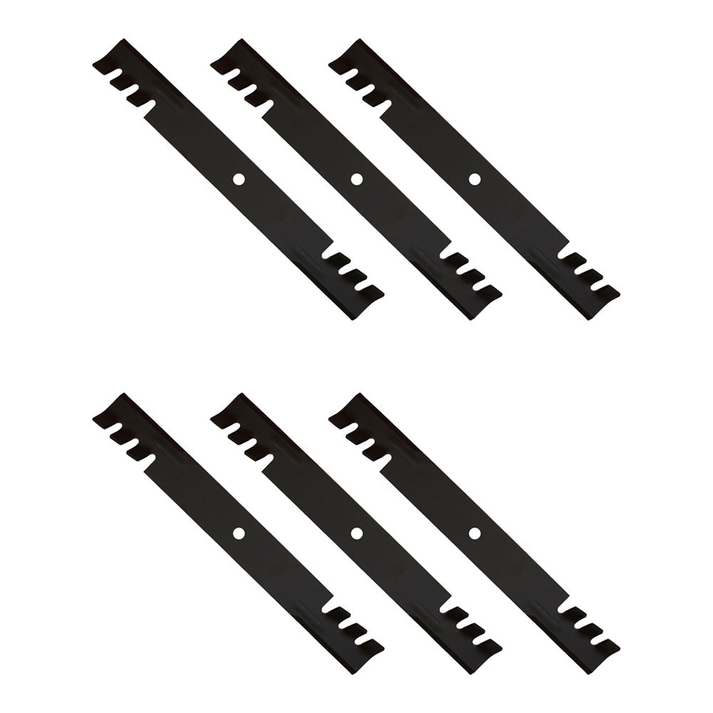 (6) Mower Mulch Blades For Hustler  - 60'' - Super Z & X-One -Side Discharge
