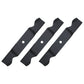 742P3013A Qty 3: Lawn Mower Blade
 Fits MTD