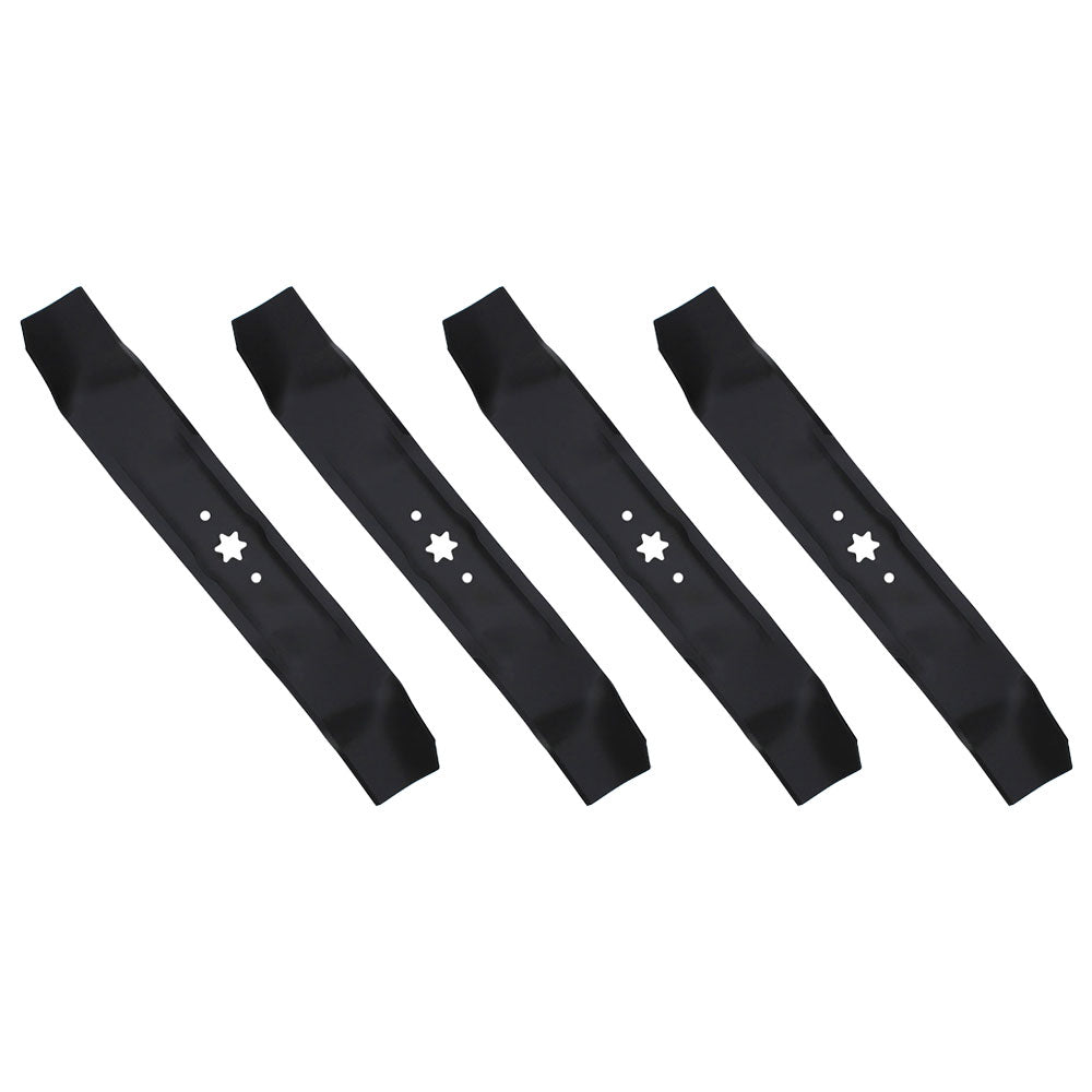 Qty. 4: Mulching Blade Fits Massey Ferguson Replaces 742-0610