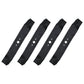 Qty. 4: Mulching Blade Fits Massey Ferguson Replaces 742-0610