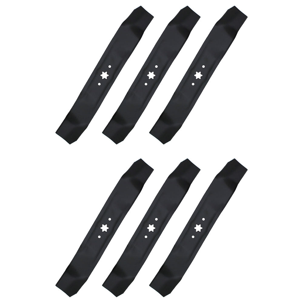 Qty. 6: Mulching Blade
 Fits Yard Machine Replaces 4720610